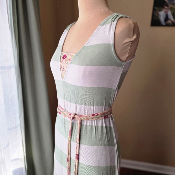 Matilda Jane Seaside Afternoon Striped Maxi Dress | Size XS (fits M) - Picture 5 of 12